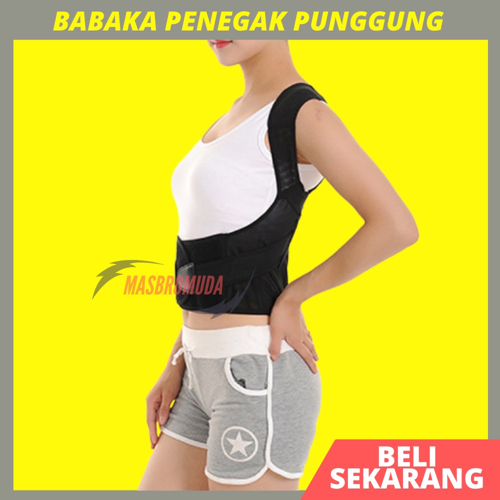 KORSET PENYANGGA PUNGUNG PENEGAK PUNGUNG BADAN BUNGKUK HOT SHAPER SHOULDER BACK BJ08