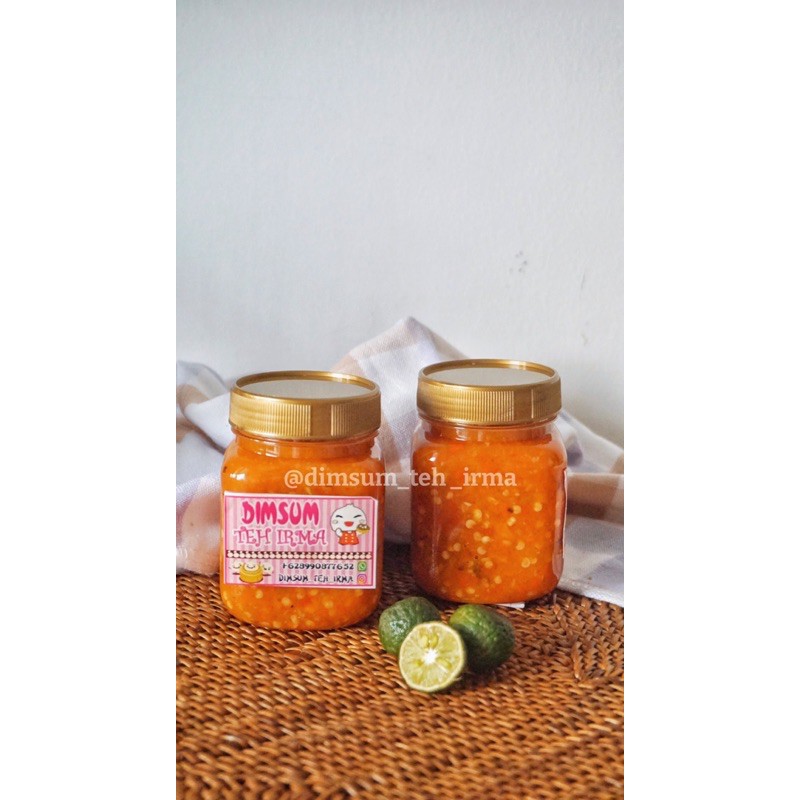 

dimsum teh irma sambel botol