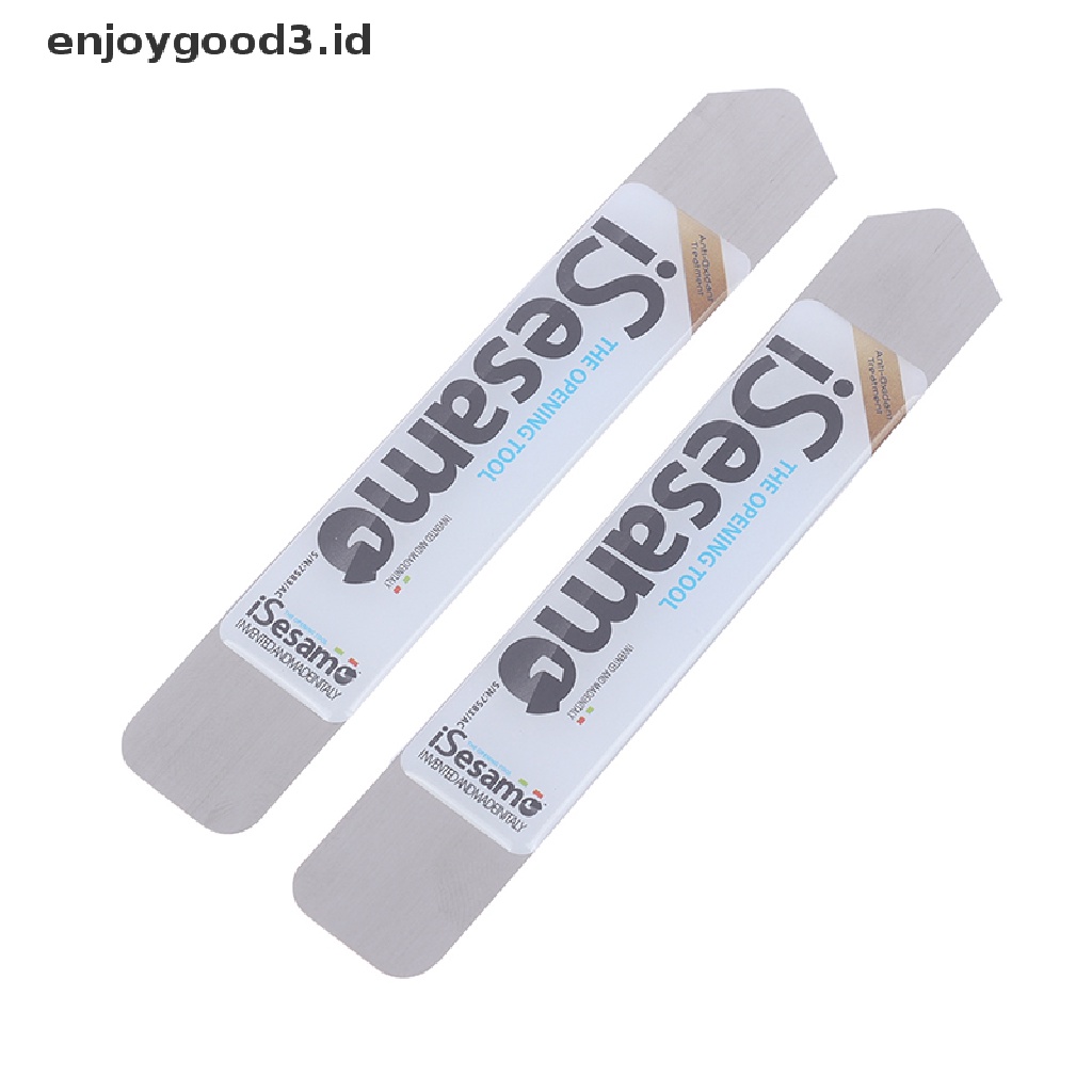 (Rready Stock) 2 Pcs Alat Pembuka Layar Handphone Tablet Bahan Stainless Steel (ID)