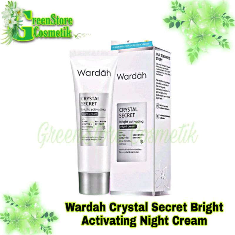 Wardah Crystal Secret Night Cream 15ml