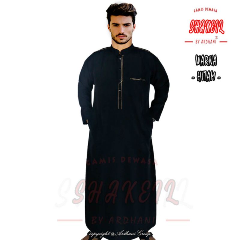 Baju Gamis Laki Laki Dewasa Jubah Pria Dewasa Shakeil By Aurora