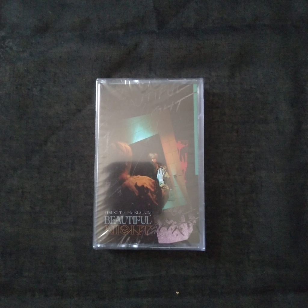 Sealed Cassette Kaset Beautiful Night Yesung Solo  Super Junior SUJU SJ