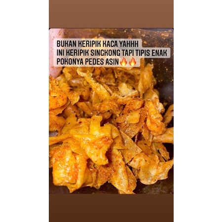 

keripik singkong pedes