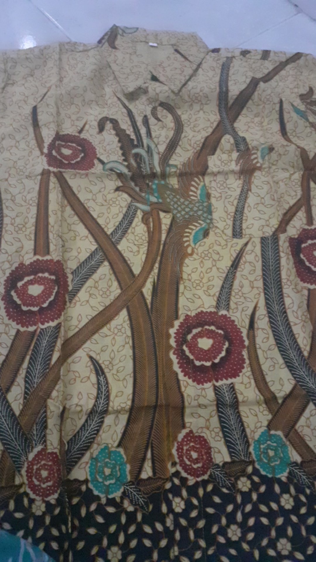 Batik Couple Keluarga Maura Sania Ruffle Ndoro Jowi Motif Ilalang Kuning Katun Premium Ori Bcp M-xxl