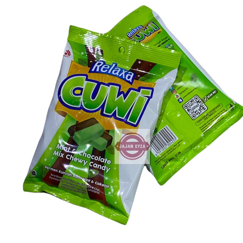 

permen relaxa cuwi cokelat mint isi 50pcs / relaxa cokelat mint permen relaxa cuwi choco mint