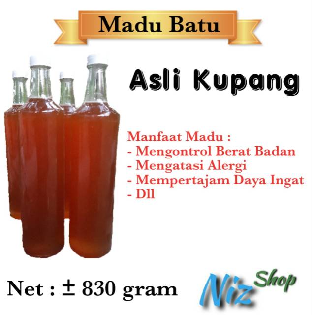 Madu Liar Madu Batu Asli Kupang Shopee Indonesia