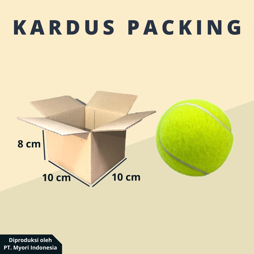 

(Uk. 10x10x8 cm) | Kardus Packing | Box Packing | Dus Packing