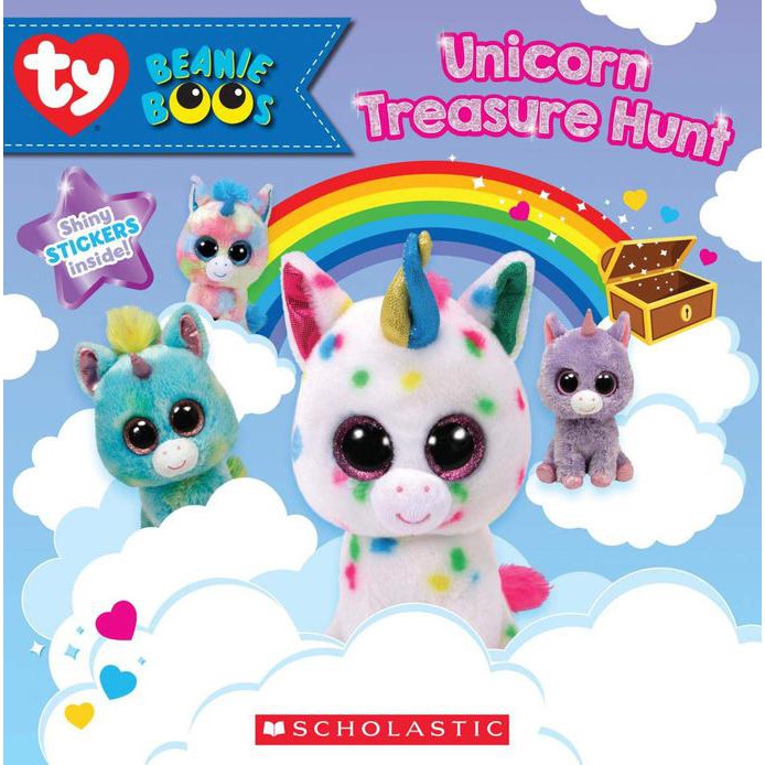 Unicorn Treasure Hunt: Beanie Boos: Storybook With Stickers (PB) BI820