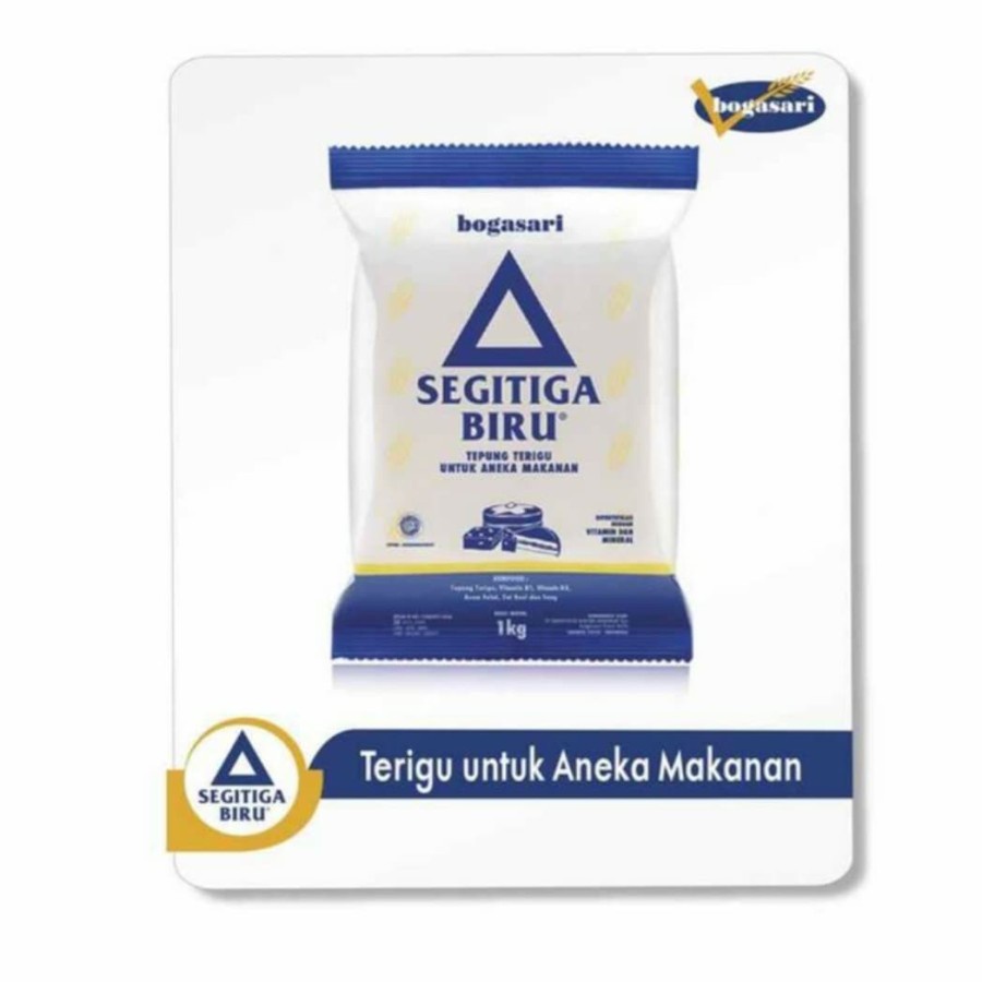 

Terigu Segitiga biru Kemasan 1 kg