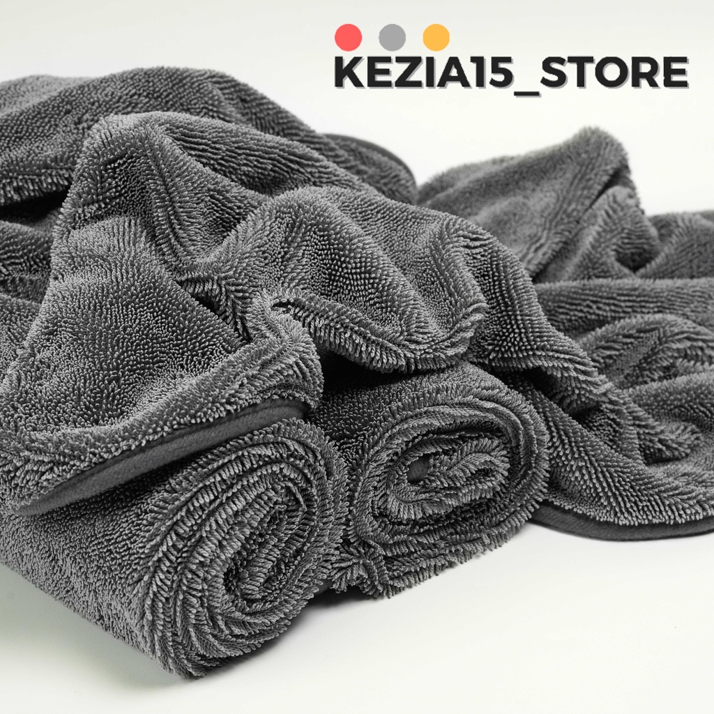 DRYING TOWEL SEKALI TARIK VIRAL 70x90 PREMIUM TWISTED LOOP 600GSM ULTIMATE DRYING TOWEL VIRAL VYDEN