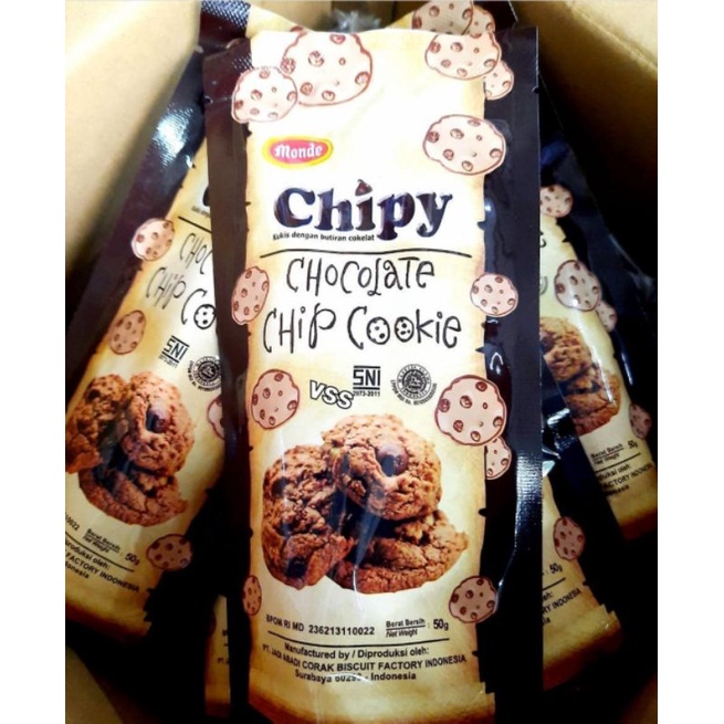 

Monde Chipy ( Chocolate Chip ) 50gr