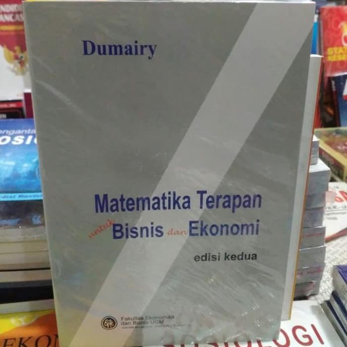 Murah Matematika Terapan Untuk Bisnis Dan Ekonomi Berkualitas