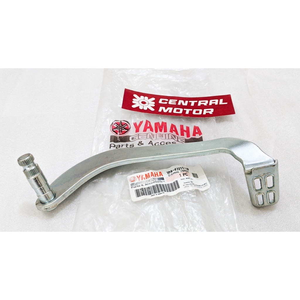 PEDAL REM TUAS BELAKANG PIJAKAN REM BELAKANG VIXION NEW NVL NVA ORI YAMAHA 1PA-F7211-10