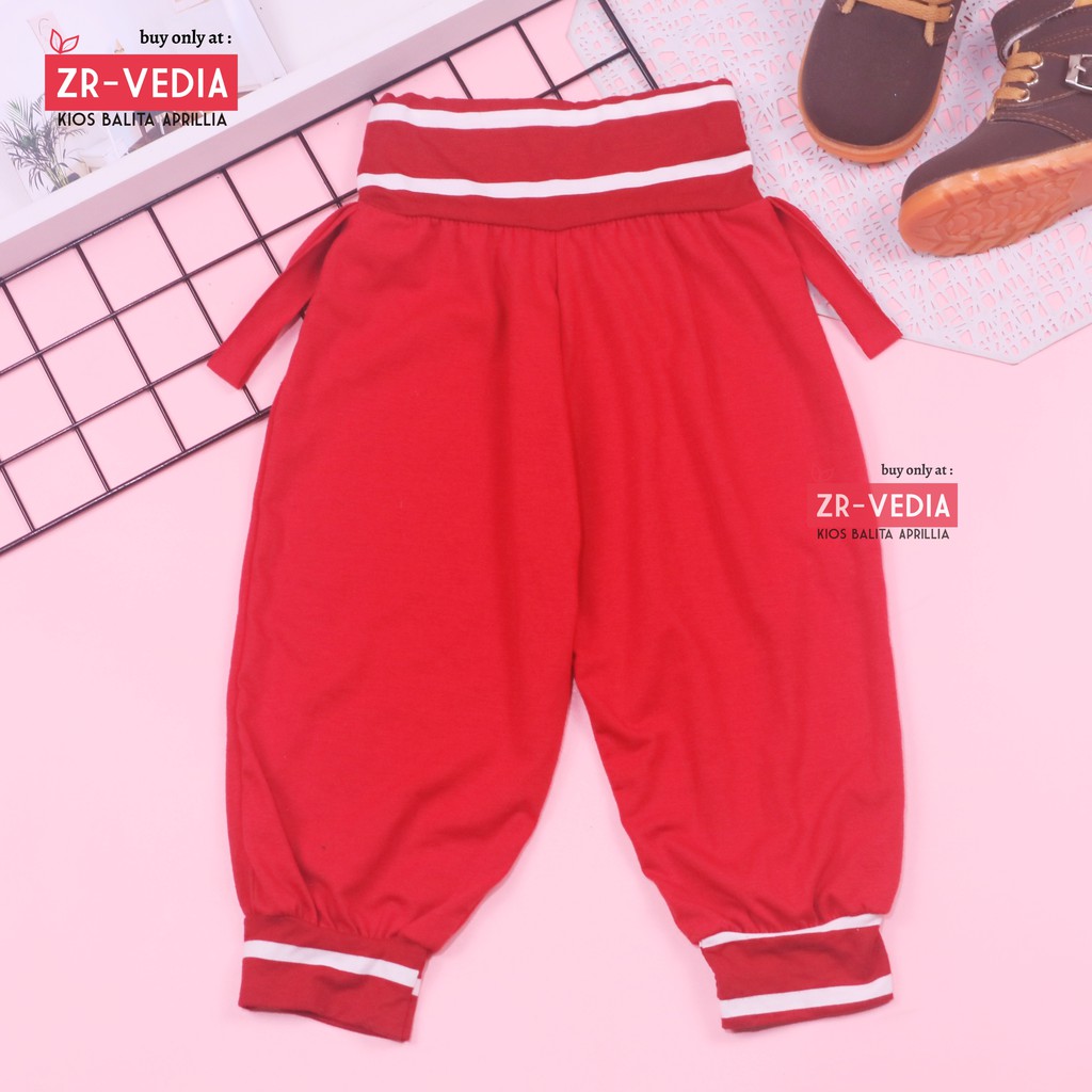 Aladin Salur uk 5-6 Tahun / Celana Anak Perempuan Murah Bawahan Bahan Kaos Harian Main Stripe