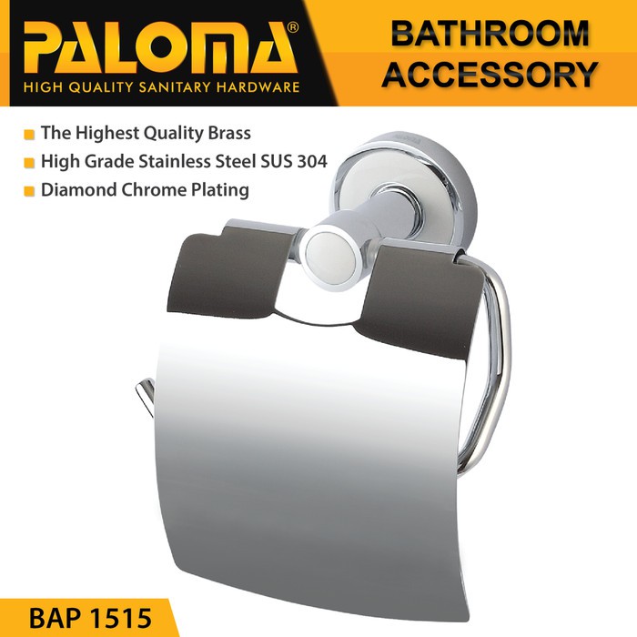 PALOMA BAP 1515 TEMPAT TISSUE Toilet Holder Tisu Gulung Roll WC Mandi