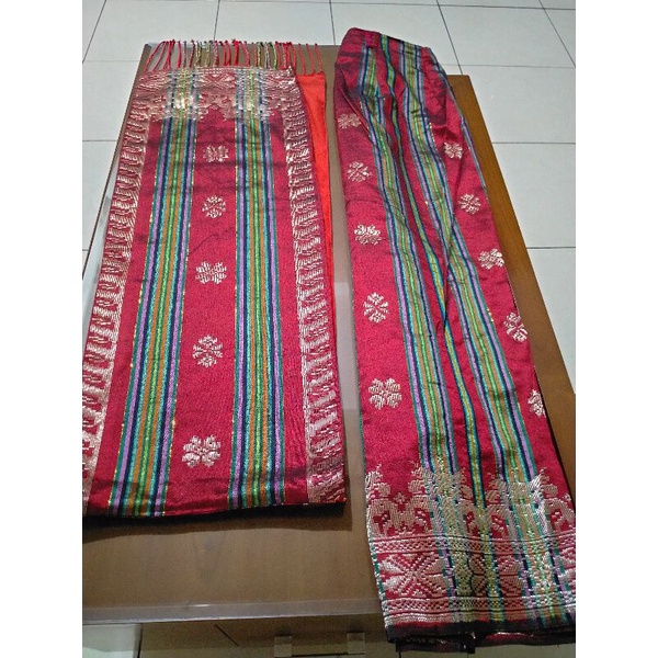 songket tenun preloved