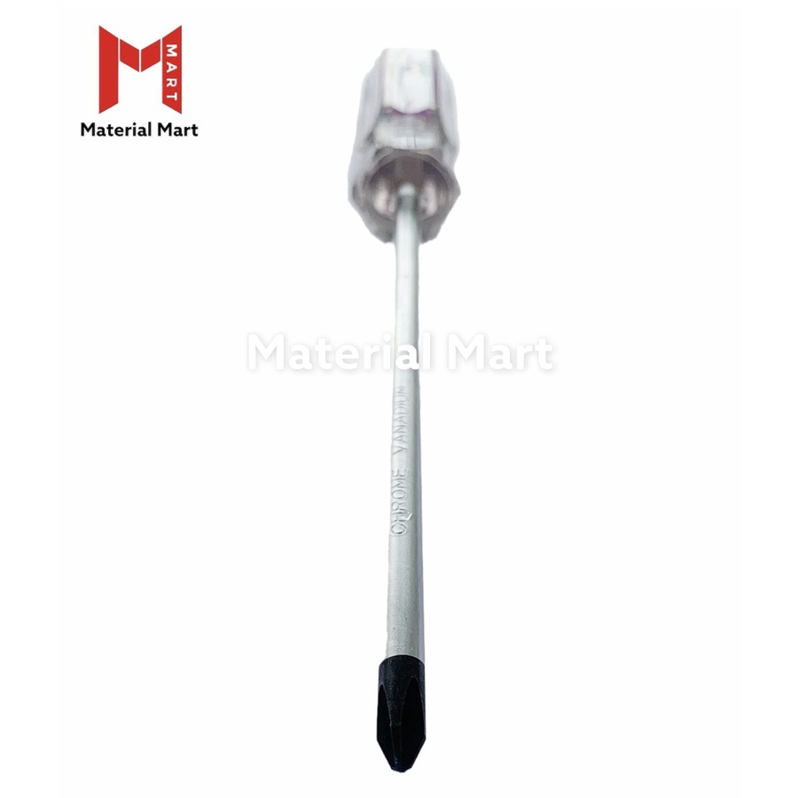 Obeng Magnet Plus 6 x 150mm | Obeng Plus Crystal 6x150 | Screwdriver |Material Mart