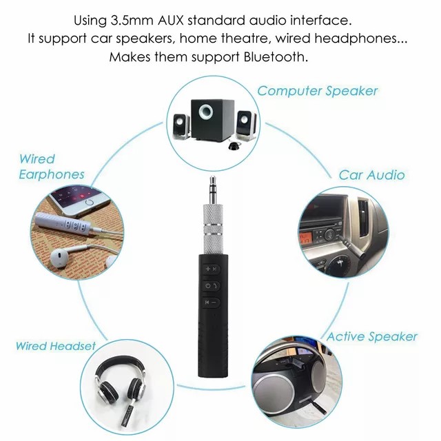 adapter AUX jack - bluetooth audio receiver