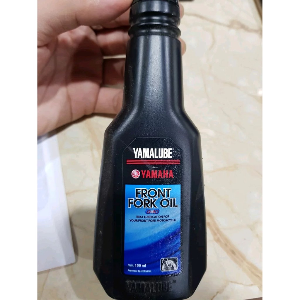 OLI SOK SHOCK DEPAN DPN YAMALUBE ASLI ORI YAMAHA 150 ML