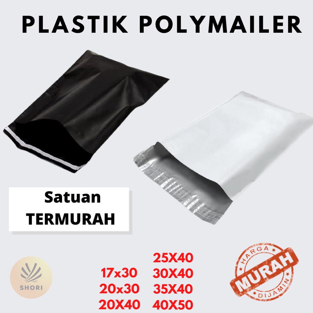 

(SATUAN) KANTONG PLASTIK POLYMAILER, PLASTIK ONLINE, PLASTIK PACKING, KANTONG KURIR, AMPLOP PACKING ONLINE