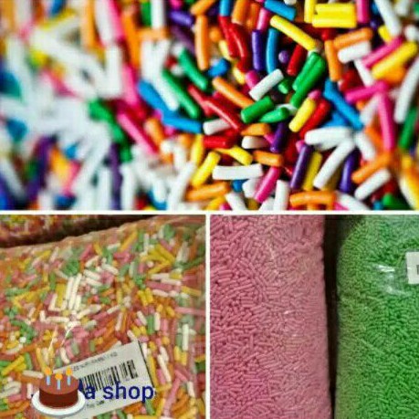 

MESES / MESIS WARNA 250GR MEISES TABURAN MESES WARNA