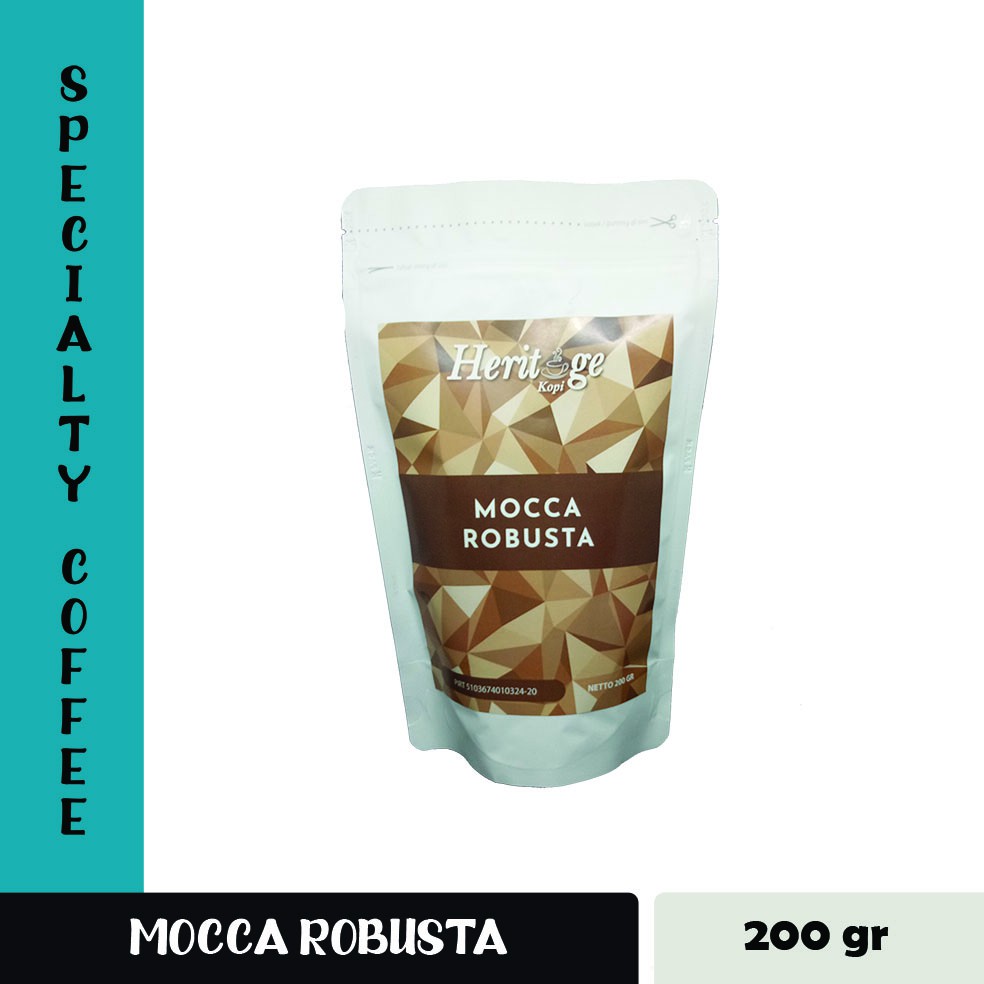 Kopi Mocca Robusta 200 gr