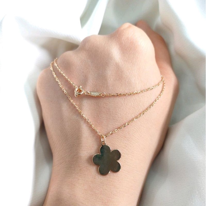 Kalung flower elegant hadiah ultah hadiah istri