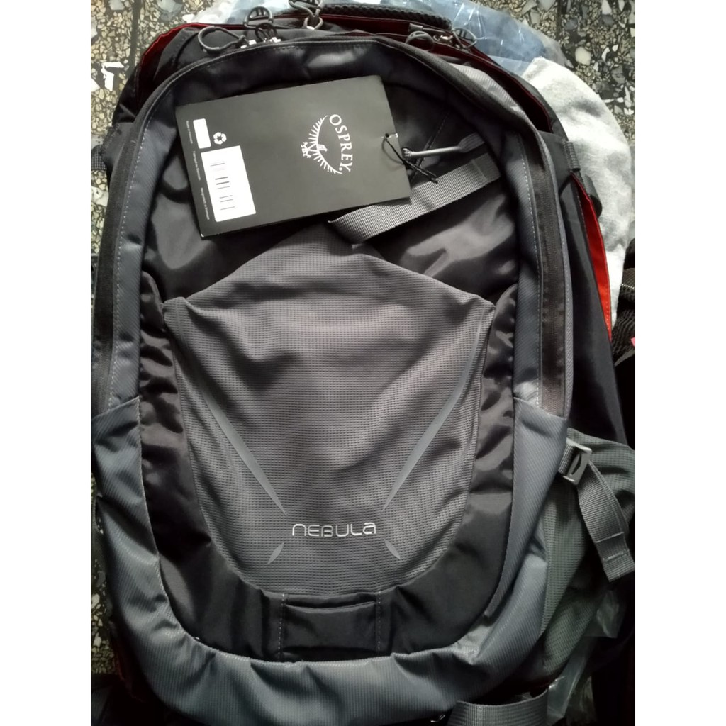 Tas Ransel Backpack Daypack Osprey Nebula 34L grey