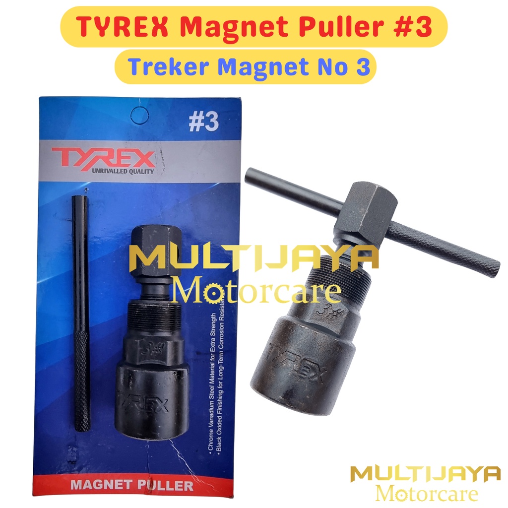 Tyrex Treker Magnet #3 Magnet Puller No 3 Satria Kharisma NSR Ninja Rx Tiger Thunder 125 dll