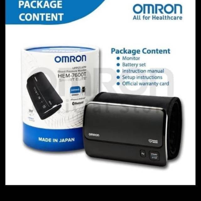 Omron Tensimeter Digital HEM 7600T (With Bluetooth)
