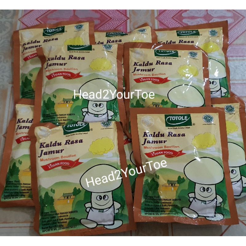 

Kaldu Jamur / Bumbu Jamur Totole 80gr HALAL MUI