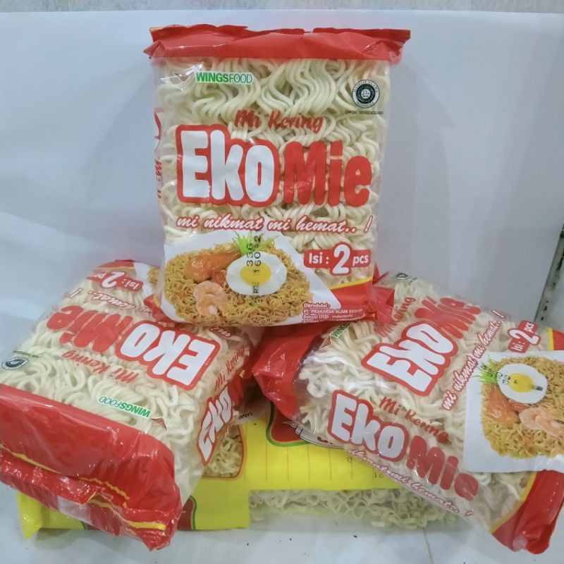 

Mie Kering Eko Mie isi 2 pcs 120 gr