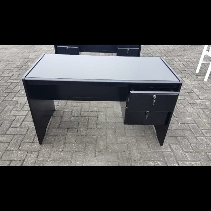 Meja Kerja Tulis Belajar Kantor Kayu Asli