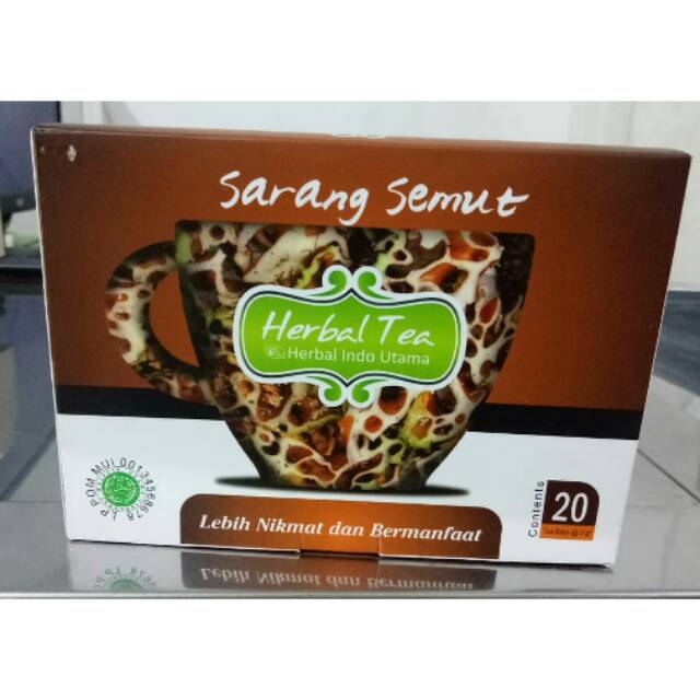 

Teh Sarang Semut Herbalindo Utama isi 20 pcs