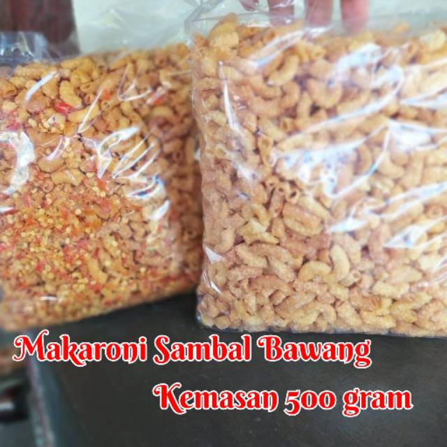 

Makaroni Sambal Bawang 500gr