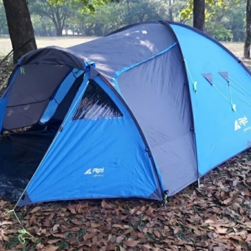 TENDA AREI REI M29 DOME | KAPASITAS 6 ORANG KAP DOUBLE LAYER WATERPROOF ANTI AIR ANGIN BADAI RINGAN 