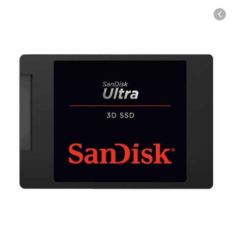 SSD 3D SanDisk Ultra 500GB up to 550Mbps - Original Garansi Resmi