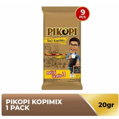 Promo Pikopi 3in1 Kopi mix Sachet 20g