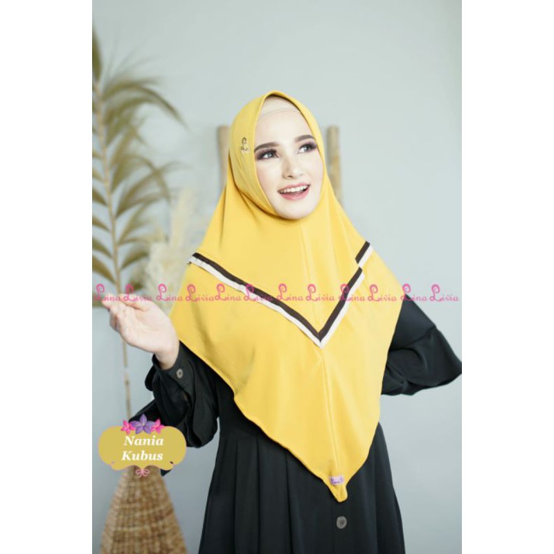 Nania by LinaLivia | Hijab Instan | Jilbab Instan | Jilbab Terlaris  |Jilbab Rebutan-Kubus