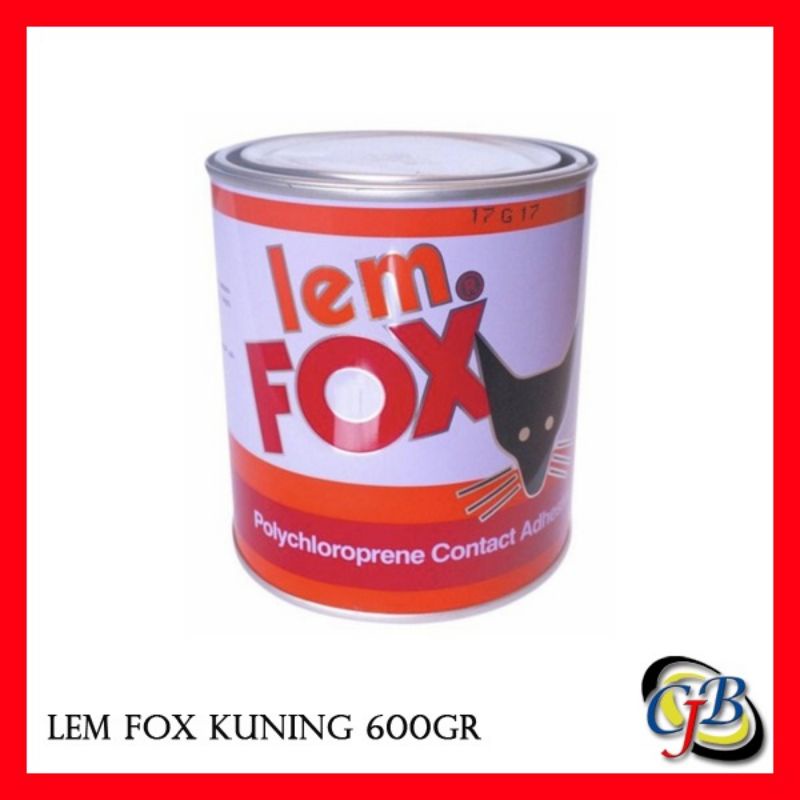 

LEM FOX KUNING 600 GRAM
