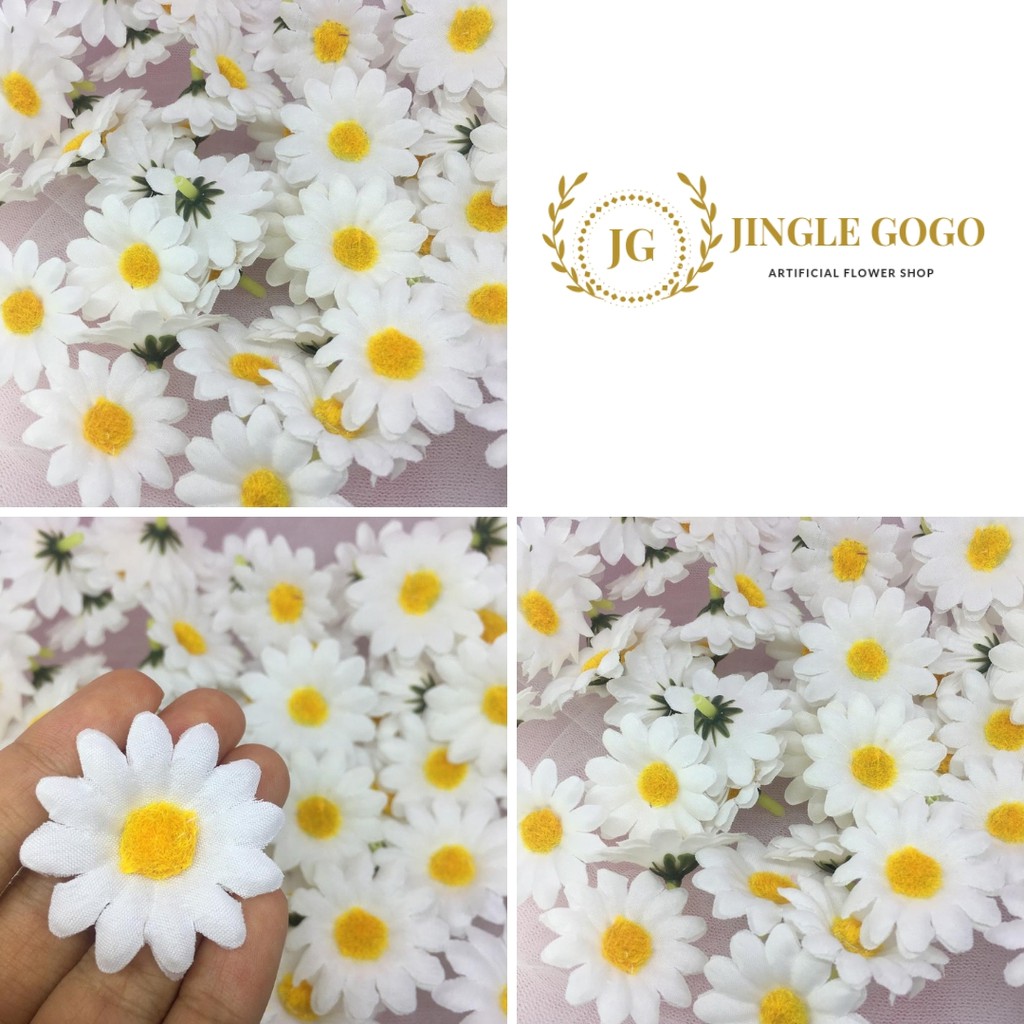 Kelopak Mini Aster Daisy Kepala Bunga Matahari Artificial ...