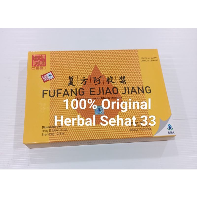 fufang ejiao Jiang obat stamina dan DBD