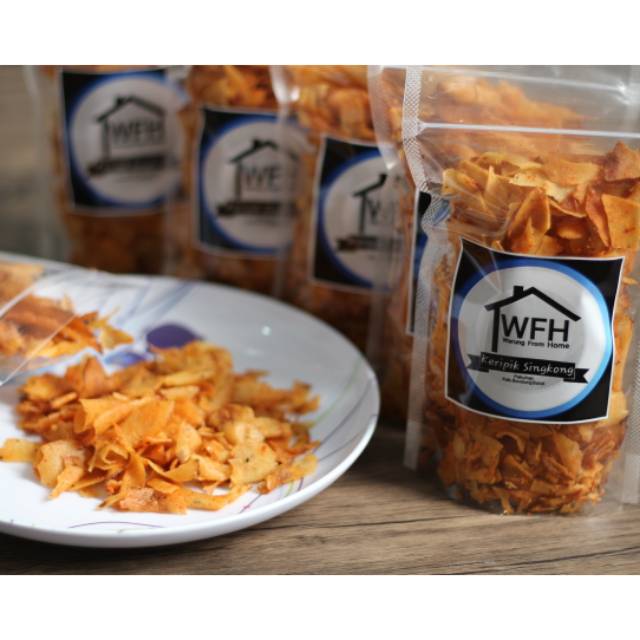 

Keripik Singkong / cemilan enak / keripik pedas
