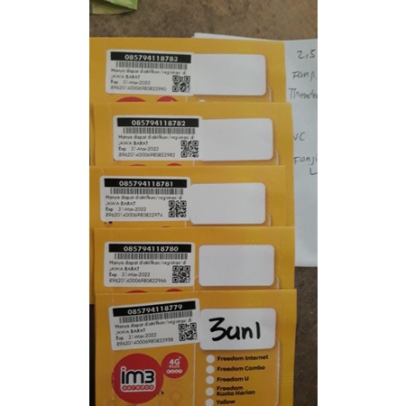 Kartu Data 3GB Unlimited