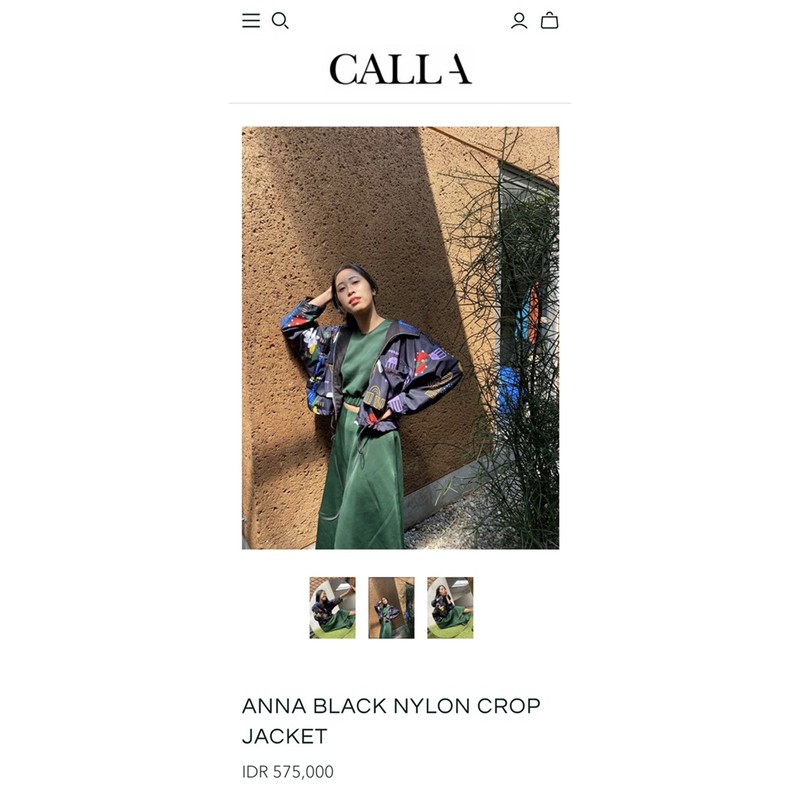 Crop Jacket Calla The Label
