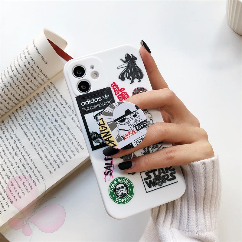 Soft Case Bahan Tpu Desain Star Wars Untuk Iphone 6s 7 8 Plus Iphone 12 11 Pro Max X Xr Xs Max Se 2020