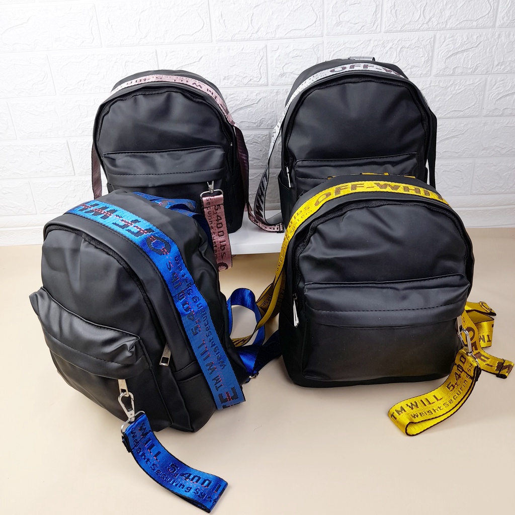 Tas Selempang Import Premium Ransel Jumbo Chibao Original Backpack 3in1 Bahan Canvas Nylon Tebal Bordir Bunga Gajah TAS097 TAS098 TAS100 TAS101 TAS111