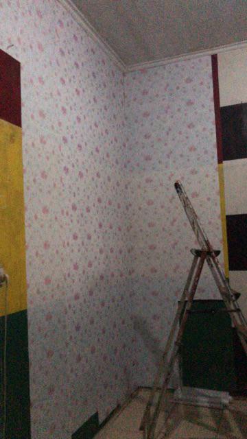 Batik Polos Rame Pinkk F4 - Wallpaper Dinding - Ukuran : 45cm X 10m - Jakarta Wallpaper