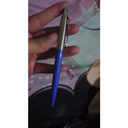 

pulpen parker biru tua