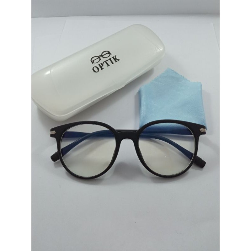 Lentur - Kacamata Anti Radiasi Komputer HP Tidak Tembus Cahaya Blue Ray 100 Asli-Dove